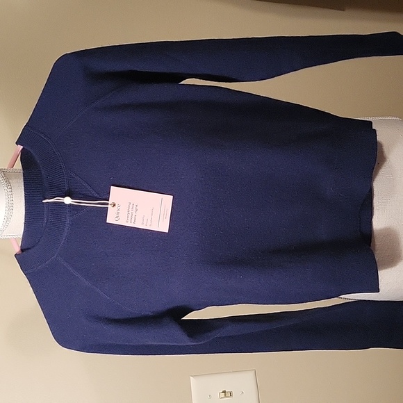 Quince Mongolian Cashmere Shrunken Sweatshirt Numerous Colors - Picture 6 of 10